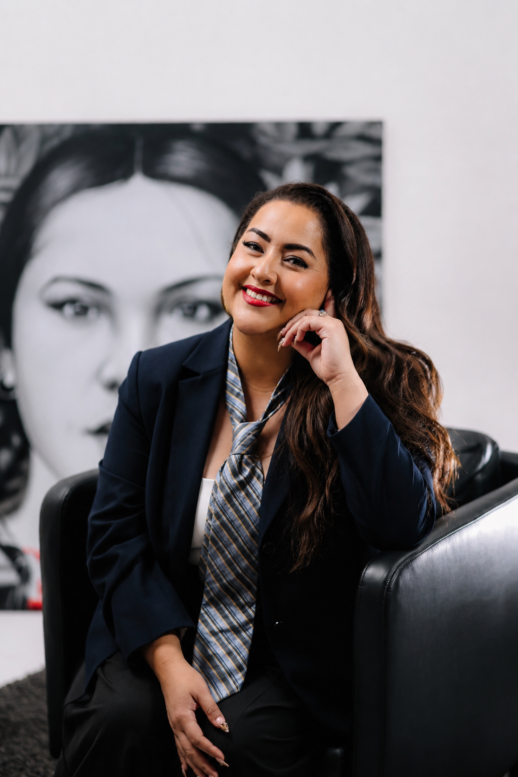 Tania Torres smiling at the camera